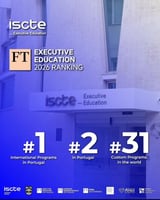 Iscte Executive Education achieves its best result ever in the Financial Times Executive Education Ranking 2026.
