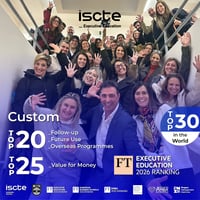 Iscte Executive Education sobe 16 posições no ranking do Financial Times