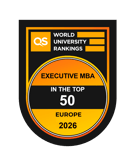 QS Executive MBA Rankings - 2026 - Badge ALTAQUALIDADE