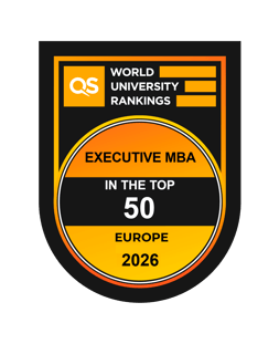 QS Executive MBA Rankings - 2026 - Badge ALTAQUALIDADE