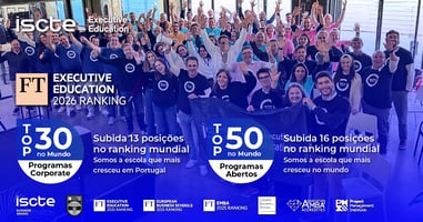 Iscte Executive Education alcança melhor resultado de sempre no Financial Times Executive Education Ranking 2026