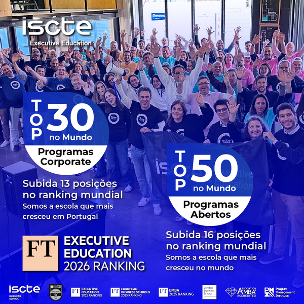 O Iscte Executive Education sobe em ranking internacional