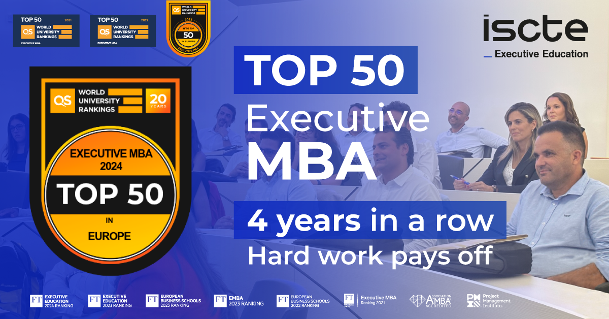 Executive MBA do Iscte Executive Education em destaque