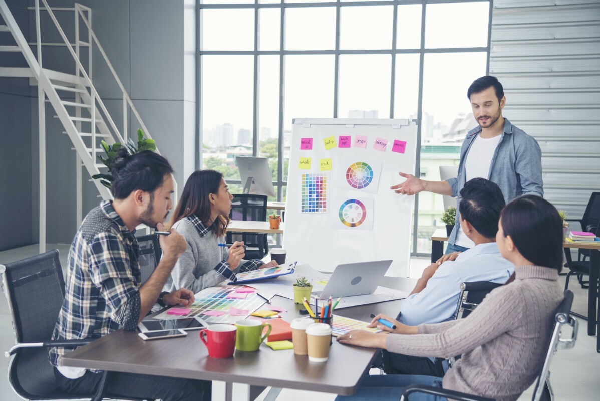 liderança de equipas criativas e multidisciplinares em marketing