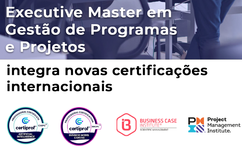 Certificações PG Gestão programas e projectos